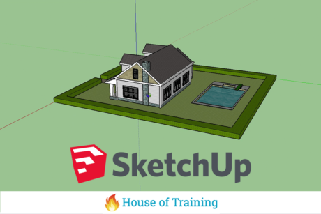 Leer werken met SketchUp Make en het maken van 3D-objecten in deze cursus 3D-tekenen