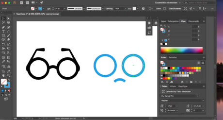 Stap 3 Illustrator logo designen