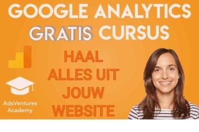 Gratis Cursus Google Analytics