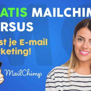 Leer in deze gratis cursus e-mailmarketing meer over MailChimp
