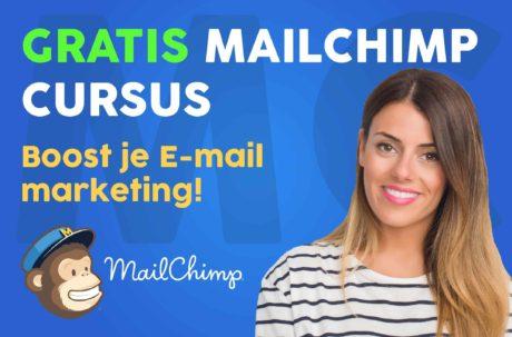 Leer in deze gratis cursus e-mailmarketing meer over MailChimp