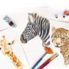 Aquarel: Safari Animals