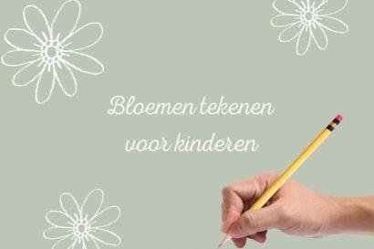 Online cursus bloemen tekenen voor kinderen