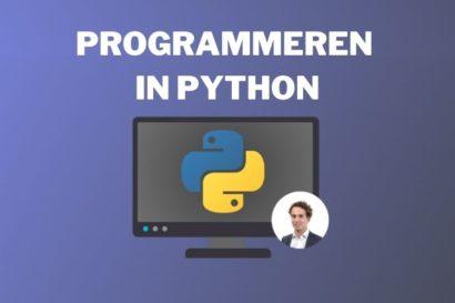 Met deze online cursus leer je hoe je kunt programmeren in Python