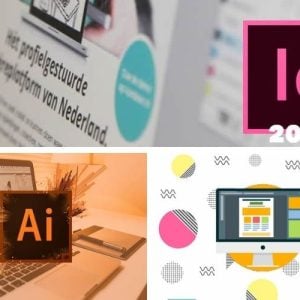 Cursuspakket Illustrator, Photoshop en InDesign