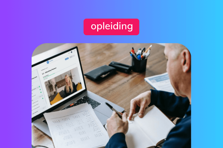 Professionele online cursus maken opleiding