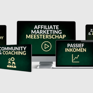 Complete videocursus over affiliate marketing waarin je ziet hoe ik maandelijks een royaal inkomen verdien met het internet.