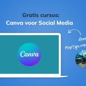 Cursusafbeelding gratis cursus Canva voor Social Media