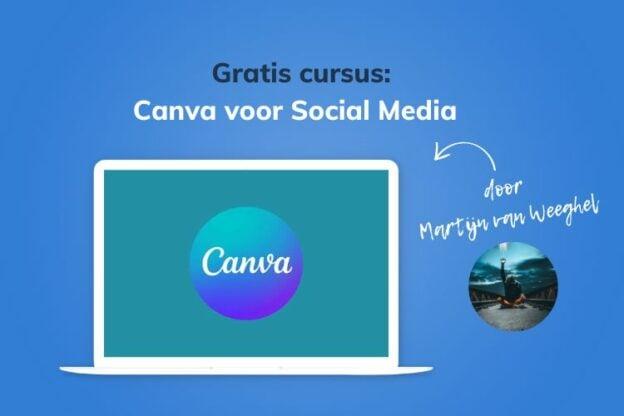 Cursusafbeelding gratis cursus Canva voor Social Media