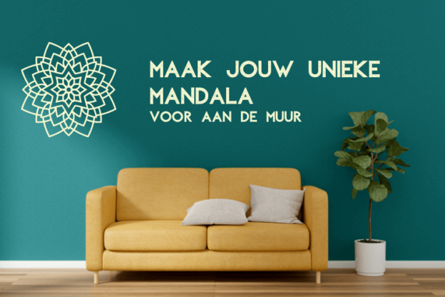 Cursusafbeelding online cursus Maak jouw unieke mandala voor aan de muur op Soofos