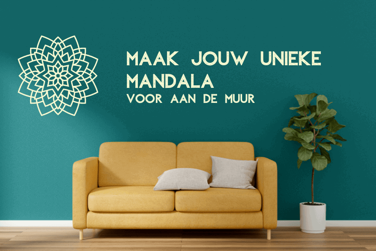 Cursusafbeelding online cursus Maak jouw unieke mandala voor aan de muur op Soofos