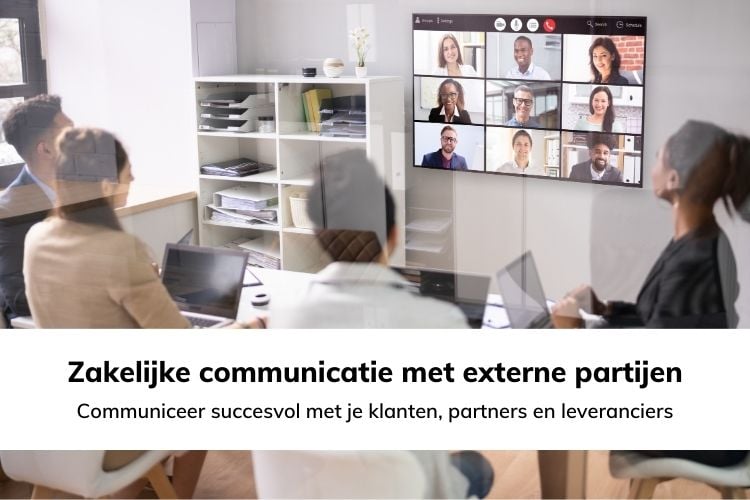 Cursusafbeeldingen voor online cursus Zakelijke communicatie met externe partijen