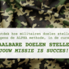 Haalbare doelen stellen met de militaire ALPHA methode