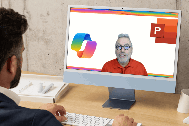 Afbeelding online cursus Presentaties maken met AI in Microsoft Copilot Powerpoint
