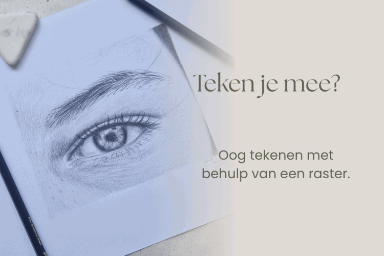 Afbeelding bij online cursus Oog leren tekenen op Soofos