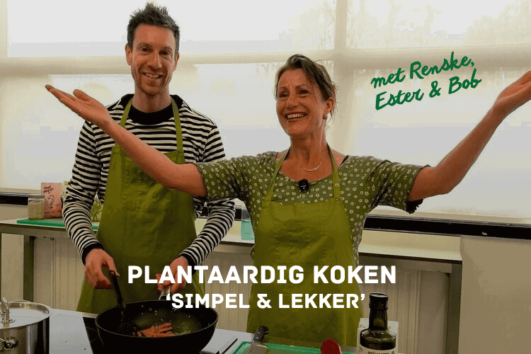 Afbeelding online cursus Plantaardig koken, simpel en lekker op Soofos