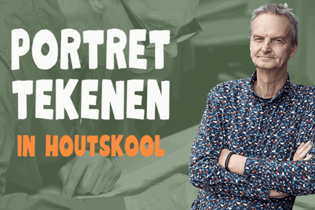 Afbeelding voor online cursus Portrettekenen in houtskool op Soofos